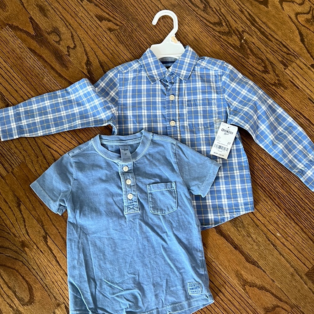 Two Oshkosh shirts